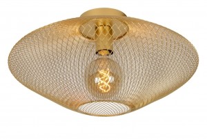 LucideMESH-Plafonnire-45cm-1xE27-MatGoudMessing