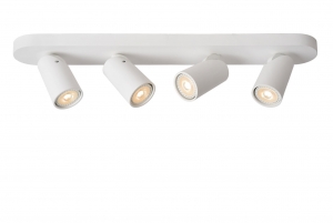 LucideXYRUS-Plafondspot-LEDDimtowarm-GU10-4x5W2200K3000K-Wit
