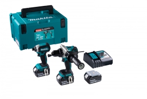 MakitaDLX2418TJ18VLi-IonAccuKlopboor-schroefmachineDHP486SlagschroevendraaierDTD153Combiset3x50AhAccuInMbox