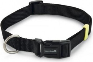 BeezteesUni-HalsbandHond-Zwart-48-70cmx25mm