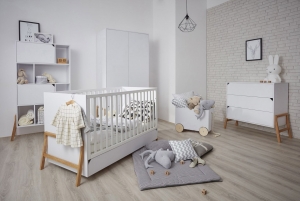 BellamyLottaSnowBabykamerLedikantJuniorbedenCommodemet6lades