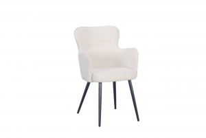 Wingchairboucle-wit