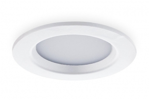 LEDPaneelPlafondlamp3WRond7cmWarmWitInbouw