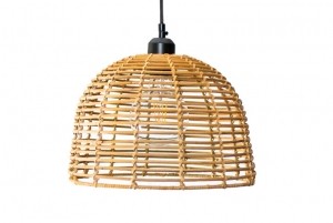RotanRietenHanglampHandgemaaktNaturel30cm
