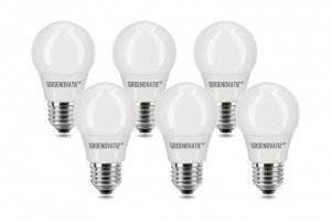 E27LEDLamp5W3-StandenDimbaarWarmWit6-Pack