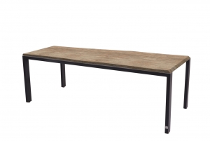 GoaTafelframeAntraciteMetTafelbladRobustoTeak220x95cm-4so