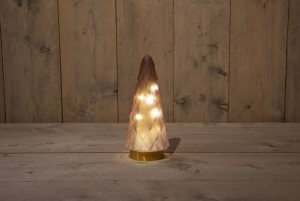 GlazenBoomMatRozeMetGoudenVoet105X245Cm3XaaakerstverlichtingAnnasCollection-Annascollection