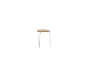 YogaBijzetTafelNaturalTeakFrostGreydia45cm-4so