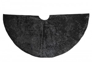 BoomkleedBarokFluweelZwartDiameter120CmkerstversieringAnnasCollection-Annascollection