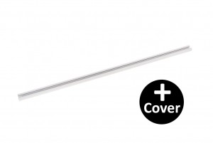 LucideTRACKOpbouwrail-1-faseRailsysteemRailverlichting-1meter-WitUitbreiding