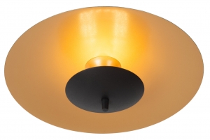 LucideVULCAN-Plafonnire-35cm-LEDDimb-1x9W3000K-Zwart