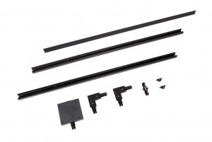 LucideTRACKStarterset-1-faseRailsysteemRailverlichting-2meter-Zwart