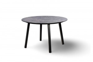 Teeburutafelblackconcretedia120cm-Yoi