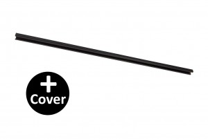 LucideTRACKOpbouwrail-1-faseRailsysteemRailverlichting-1meter-ZwartUitbreiding