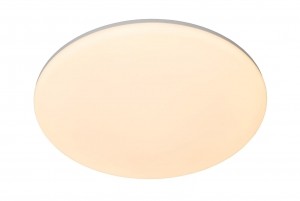 LucideOLSON-PlafonnireBadkamer-45cm-LED-CCT-1x45W3000K6500K-IP44-Opaal
