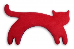 LeschiWarmtekussenMininaDeKatRood
