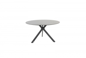 LocarnoTafelframeAntraciteMetLocarnoHPLSlateTafelbladdiameter130cm-4so