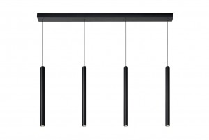 LucideLORENZ-Hanglamp-LEDDimb-4x4W3000K-Zwart