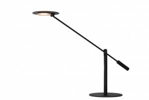 LucideANSELMO-Bureaulamp-18cm-LEDDimb-1x9W3000K-Zwart