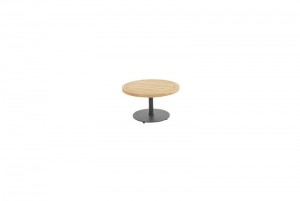 Voltateaksalontafelcentralepootantraciet60cmdiaH35cm4SO-4so
