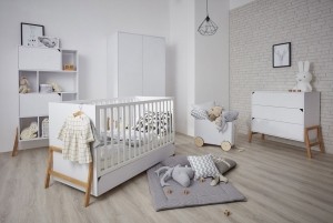 BellamyLottaSnowBabykamerLedikantJuniorbedenCommodemet3lades