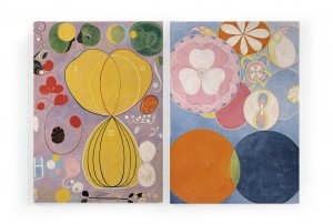 Setvan2wanddecoratiesColorfulShapesReallyNiceThings