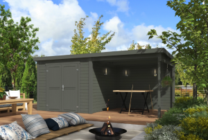 BlokhutmetoverkappingLars500x250GreenGrey-Outdoorlife