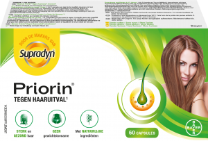 SupradynPriorinVoedingssupplementAntiHaaruitvalMetBiotine60Capsules