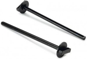 BeezteesZitstok-Vogel-InclHouder-Zwart-22cm-2ST