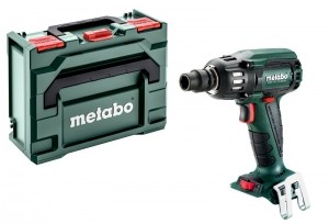MetaboSSW18LTX400BLBasic18VLi-IonAccuSlagmoersleutelBodyInMetaBOX-400Nm-12-Koolborstelloos