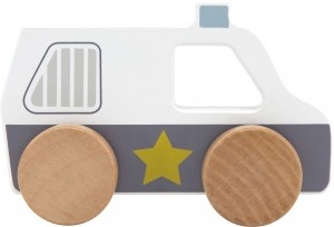 TrycoHoutenPolitieSpeelgoedAuto