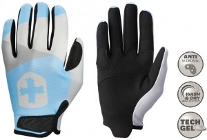 HarbingerWomensShieldProtectFitnessHandschoenen-BlauwGrijs-M