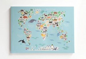 KinderwanddecoratieWorldReallyNiceThings