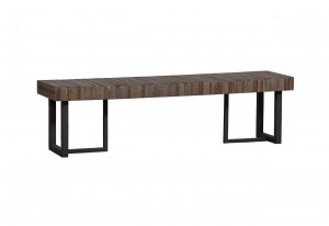 WOOODEetkamerbankMaximeTeakhout160cm-Naturel-Exclusive