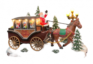 KerstmanMetPaardWagenOosterikHome-Oosterikhome