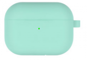 Goospery-HoesgeschiktvoorAirpodsProCase-Siliconenbeschermhoesmetopdruk-Turquoise