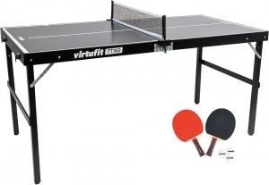 VirtuFitMiniTafeltennistafelTT160-Met2Batjesen3Ballen