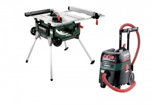 Metabo690889000ZaagtafelMetOnderstelTS254AlleszuigerBouwstofzuigerASR35MACPCombiset-254X30mm