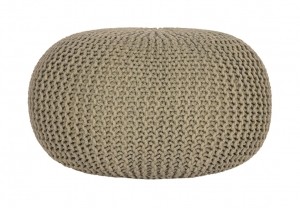 LABEL51PoefKnitted70x35cm-Groen-Rond