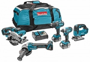 MakitaDLX5020T18VLi-IonAccu5-deligeCombiset2x50AhAccuInTas