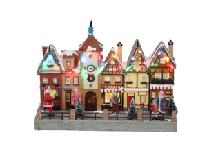 VerlichteRijtjeshuizenMetHekOosterikHome-Oosterikhome