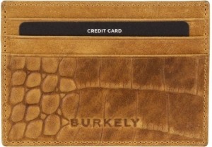 BURKELYCrocoCodyCCHolderCreditcardhouder-Geel