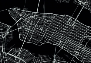 VloerkleedNewYorkcitymapMONDiART