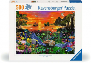SchildpadinhetRifPuzzel500stukjes