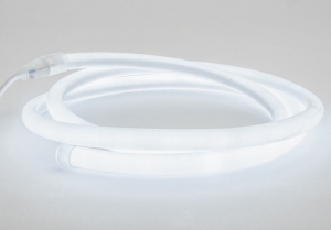 LEDNeonFlex230VKoelWit1Meter6WattmeterIP65360Graden