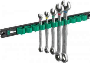 Wera050200150016-delig9631Magneetstrip6000Joker2Steek-ringratelsleutelset