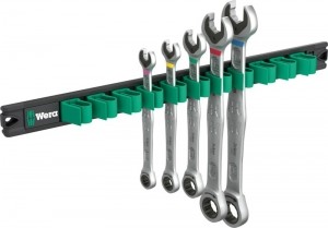 Wera050200150016-delig9631Magneetstrip6000Joker2Steek-ringratelsleutelset
