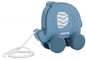 PolarBOlifantHoutenTrekfiguur44004