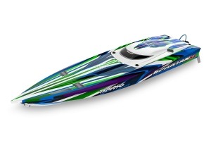 TraxxasSpartanSR36VXLbrushlessbootRTR-Groen
