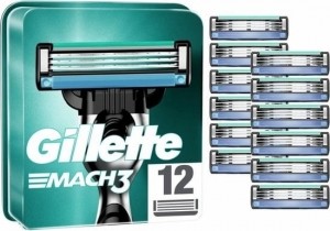 GilletteGilletteMach3ScheermesjesVoordeelpakket-12Stuks